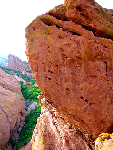 The Single-Largest Red Sandstone boulder you will ever see