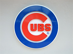 Life-Sized Chicago Cubs logo